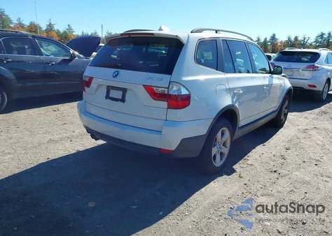 2008 BMW X3 3.0Si из США, поврежденный, VIN WBXPC934X8WJ03771